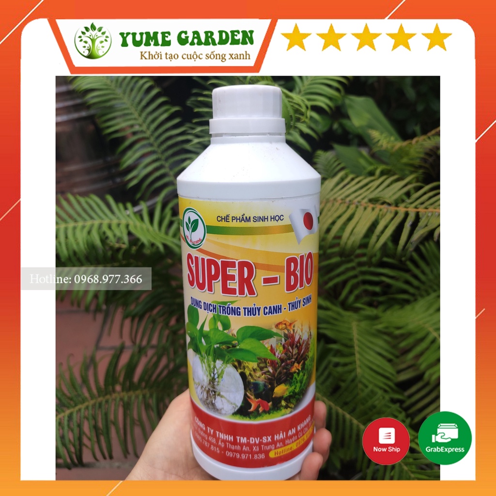 Dung dịch thủy canh Bio-super cho cây thủy sinh 1lit