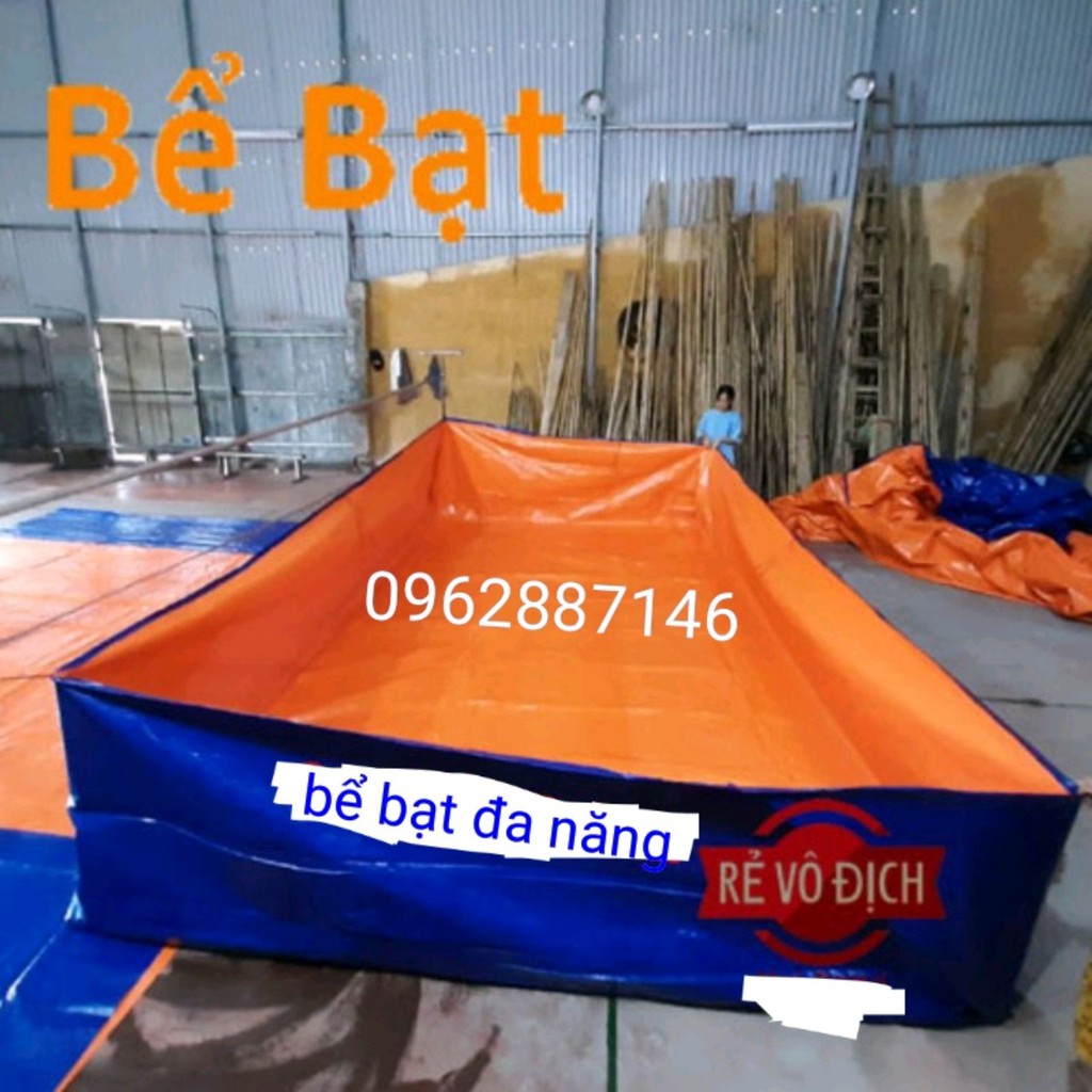 bể bạt nuôi cá bể bạt đa năng câu cá siêu to khổng lồ