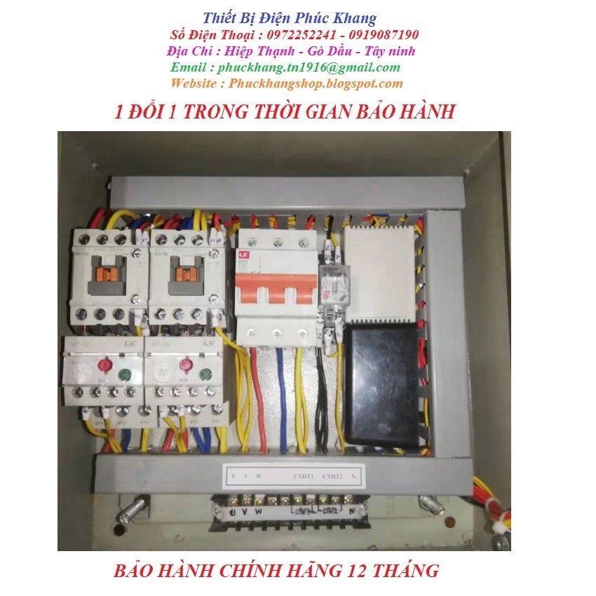 Tủ điều khiển thiết bị từ xa - điều khiển cửa cổng - cẩu trục nâng hạ - thiết bị chạy thuận ngược