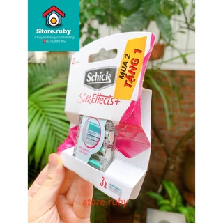 Lưỡi Dao Cạo  Dàng Cho Nữ Schick Silk Effects 3S(mua 2 tặng 1 trong cùng 1 hộp)