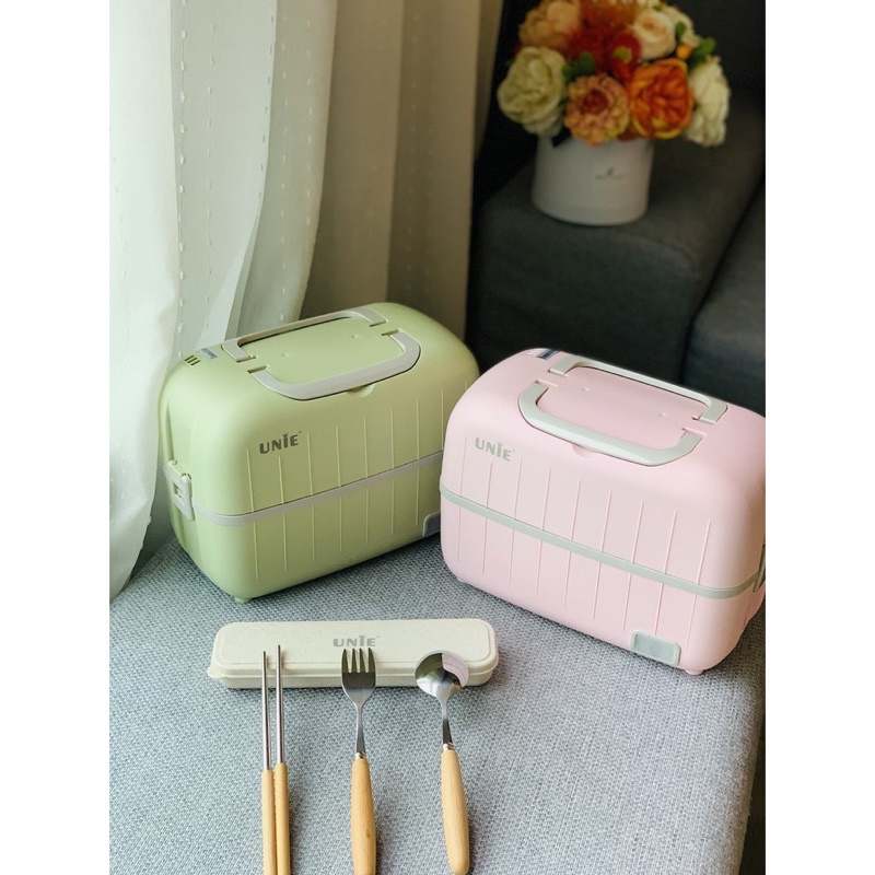 Hộp cơm cắm điện cao cấp, hộp cơm văn phòng UNIE UV 300W - Hàng chính hãng