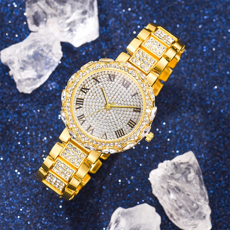 Đồng hồ thời trang nữ  đính cườm cao cấp | BigBuy360 - bigbuy360.vn