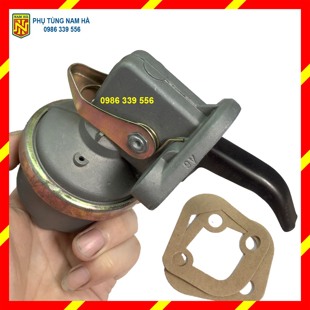 [Bơm tay nhiên liệu HyunDai] Bơm thấp áp cấp chuyển nhiên liệu cho ô tô máy xúc, máy ủi, máy công trình