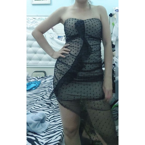 Thanh lý đầm tiệc body phối sang new