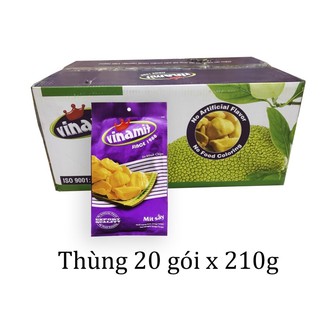 Thùng 20 Gói Mít Sấy 210gr Vinamit