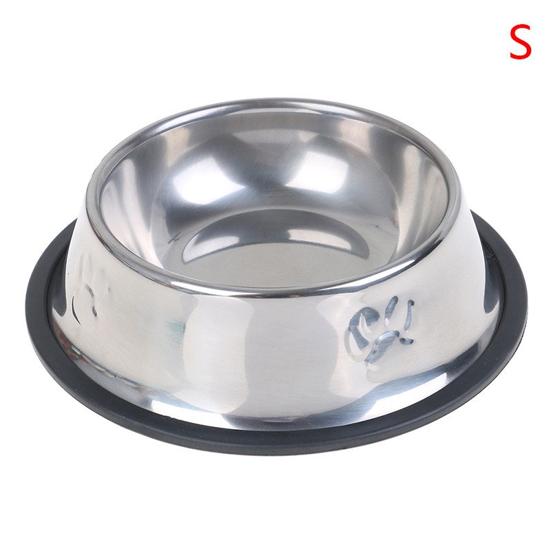 Bát Đựng Thức Ăn Cho Thú Cưng Bằng Thép Không Gỉ