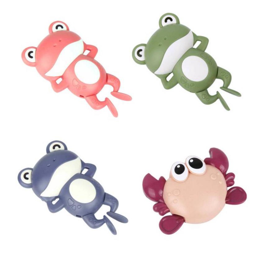 Đồ chơi nhà tắm cho bé combo 3 chú ếch bơi thông minh JIMADO AB8000