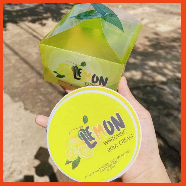 Body Chanh - Body Lemon whitening body cream LADIES - QLADY