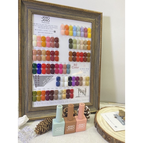 Sơn jello Korea_sơn thương hiệu đặc mướt