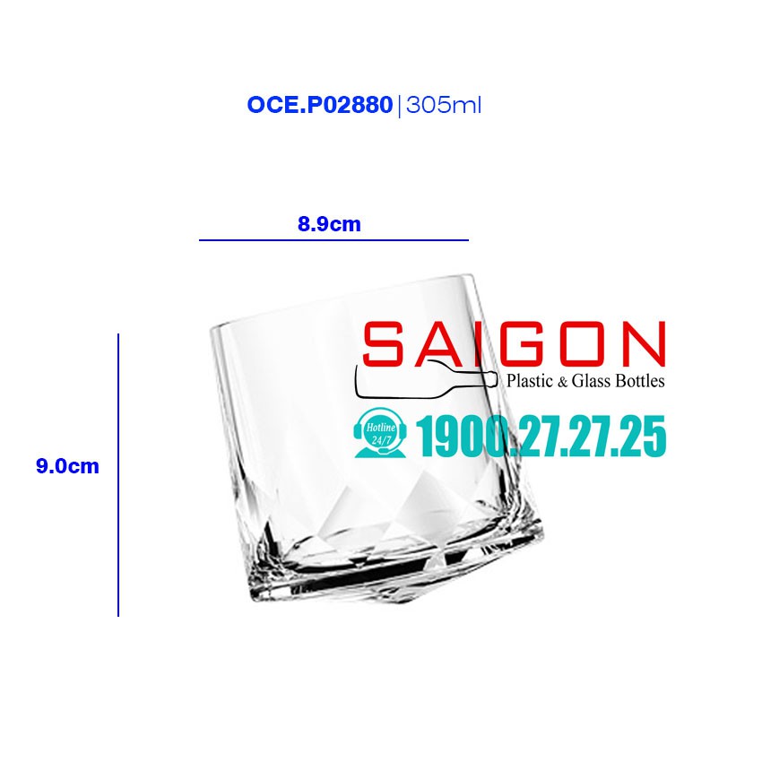 Ly Thủy Tinh Ocean Connexion Whisky Rock 305ml | P02880 , Nhập Khẩu Thái Lan | BigBuy360 - bigbuy360.vn