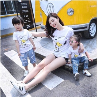 Áo thun SNOOPY in chuyển nhiệt