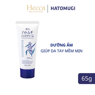 Kem Dưỡng Da Tay Mềm Mịn Hatomugi Moisturizing & Conditioning The Hand Cream 65g