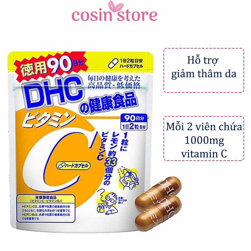 Viên uống DHC bổ sung vitamin C Nhật Bản 180 Viên 90 Ngày Dùng | BigBuy360 - bigbuy360.vn