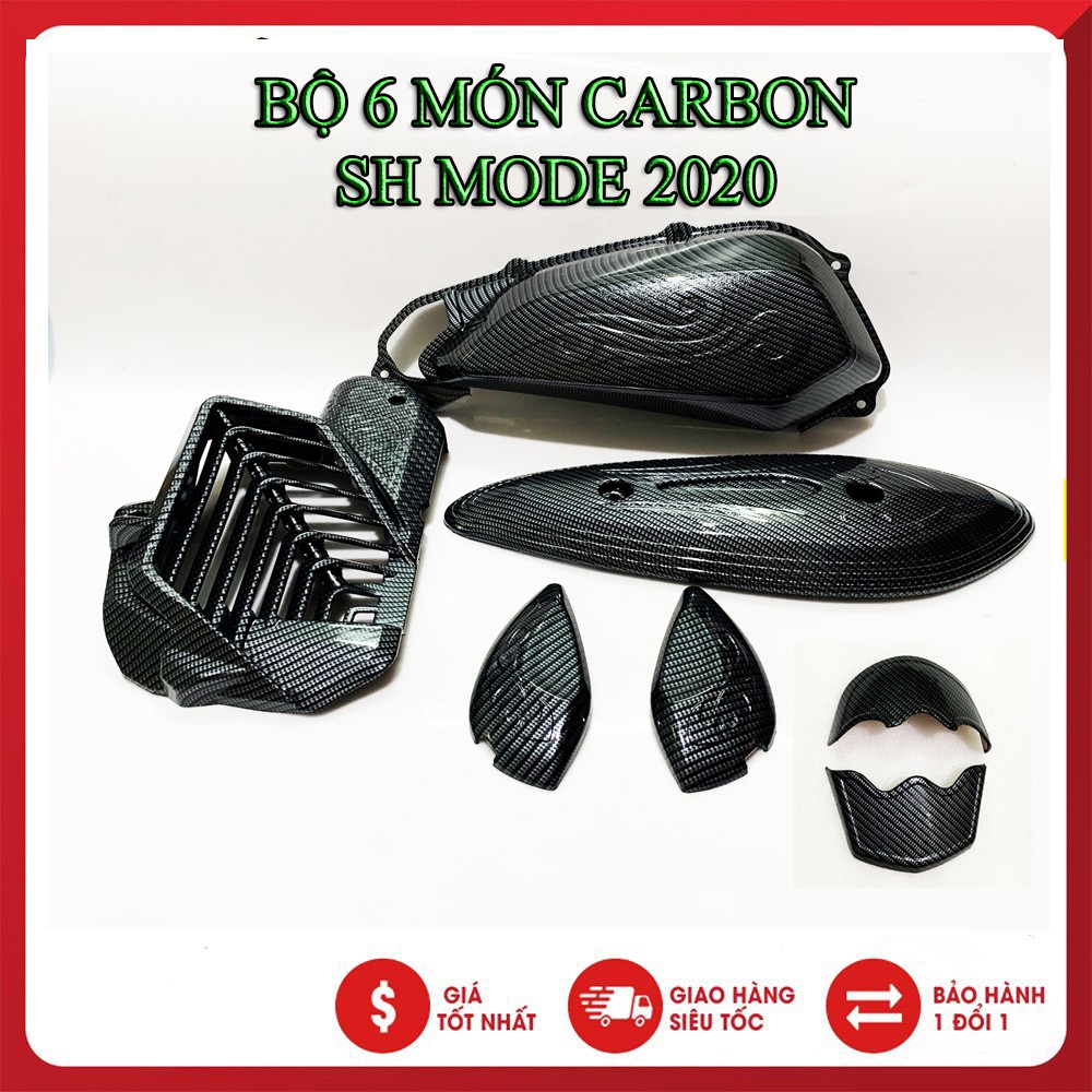 BỘ CARBON 6 MÓN SH MODE 2020 - 2021 ARTISTAR ( HÌNH ĐẠI DIỆN)