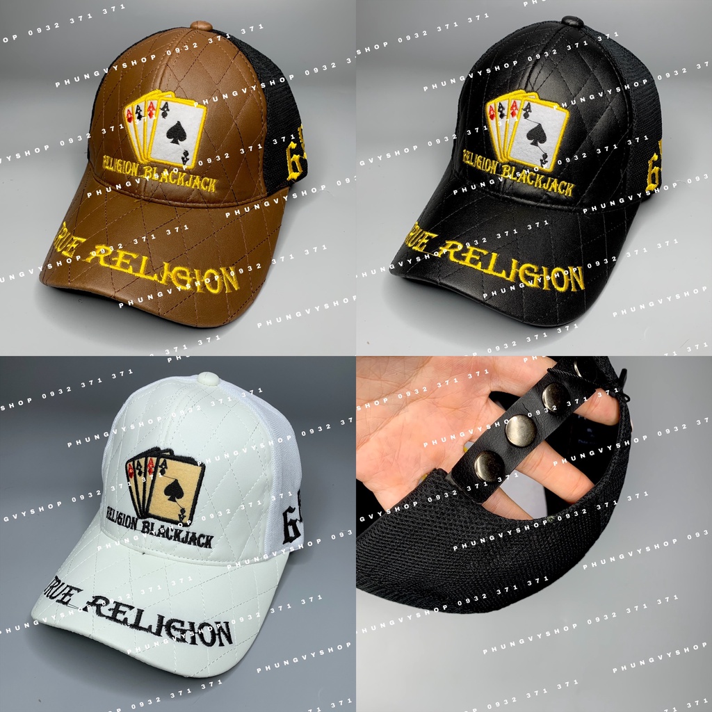 Mũ LƯỠI TRAI unisex nam nữ - KẾT DA LÁ BÀI - nón kết