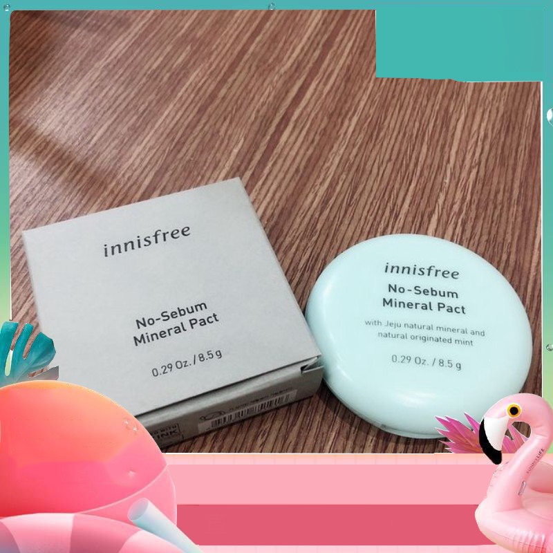 NXG Phấn phủ nén kiềm dầu Innisfree No sebum Mineral Pact 8.5g | BigBuy360 - bigbuy360.vn