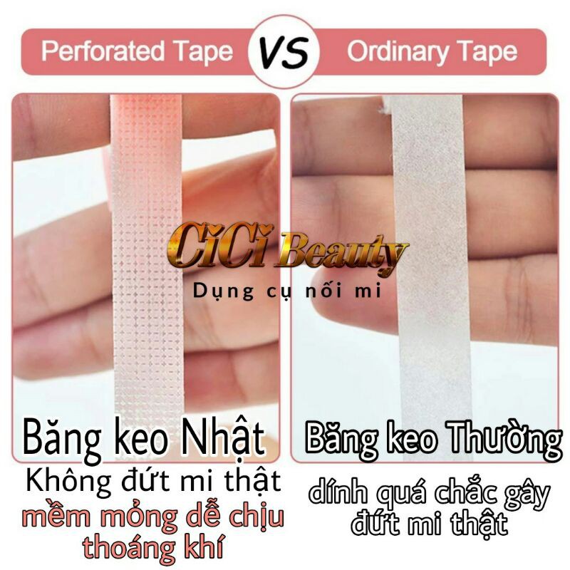 Băng keo Nhật không đứt mi dưới NICHIPAN_Băng keo dán mí