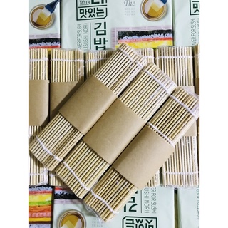Mành tre cuốn cơm, cuốn Kimpap, sushi
