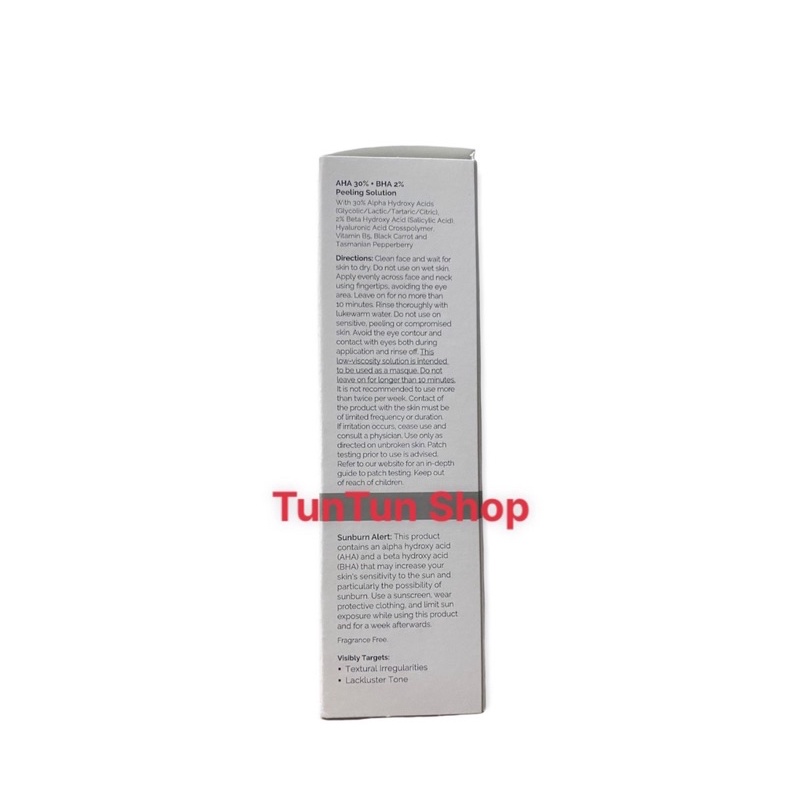 Tẩy Tế Bào Chết - Serum Peel The Ordinary nhập từ Mỹ