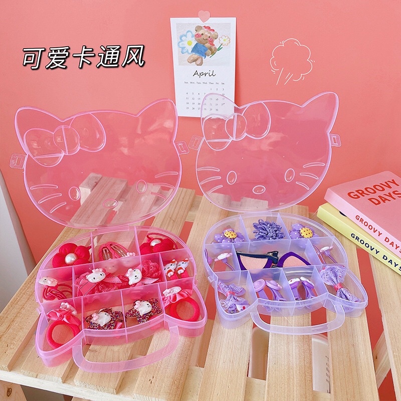 Hộp phụ kiện trang điểm cho bé gái
