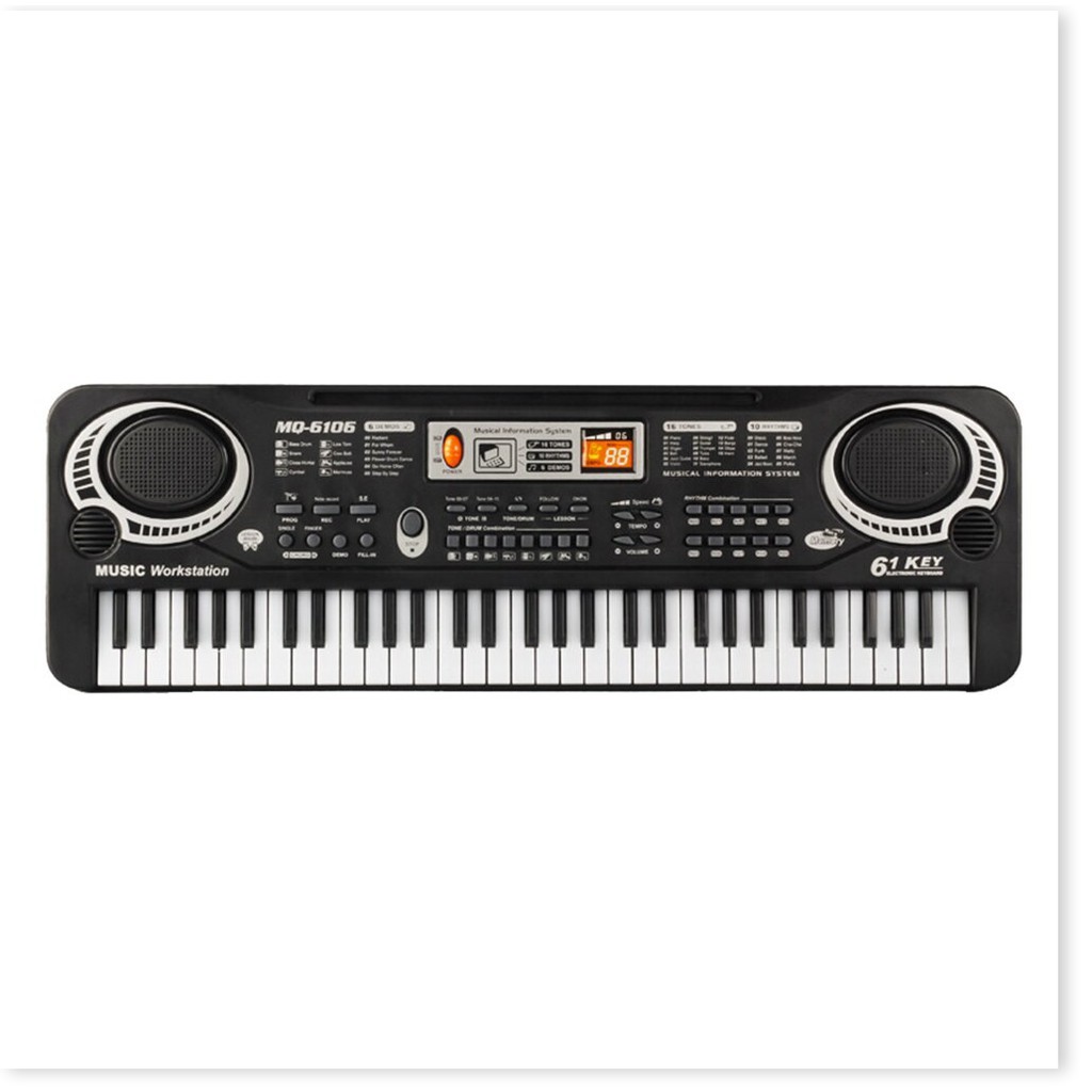 Đàn piano SALE ️ Đàn piano 61 phím cho bé, nhạc cụ giúp bé luyện tập, phát triển năng khiếu âm nhạc 6412