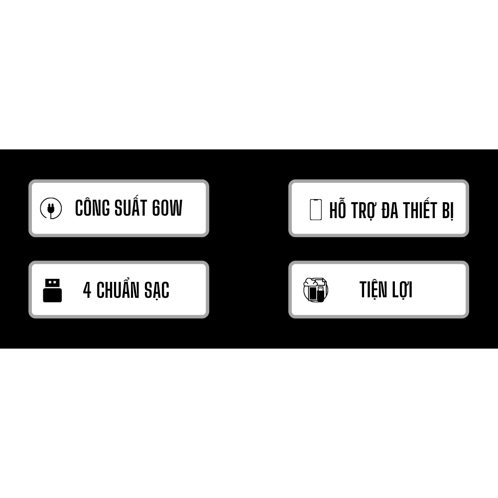 Cáp 4 in 1 Velasboost