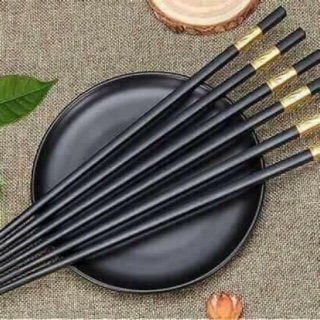 Đũa hợp kim mạ vàng