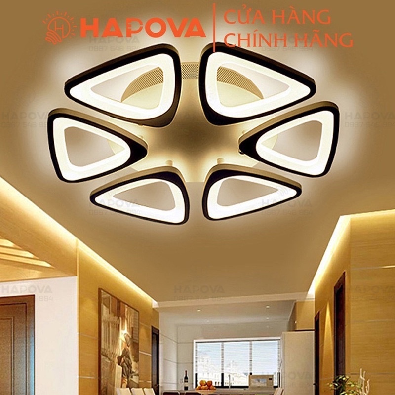 Đèn chùm trang trí phòng khách HAPOVA AVAIL 0836