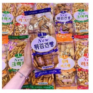 Bánh quy lúa mạch vị vừng Geum Pung 270g