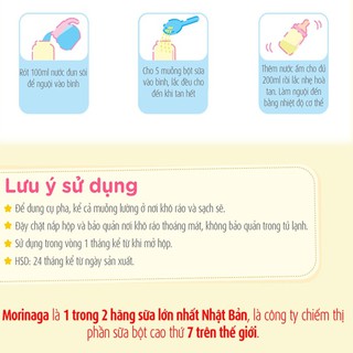Sữa Morinaga số 2 Chilmil 850gr/ hộp bổ sung Lactoferrin giúp bé tăng cường sức đề kháng chính hãng