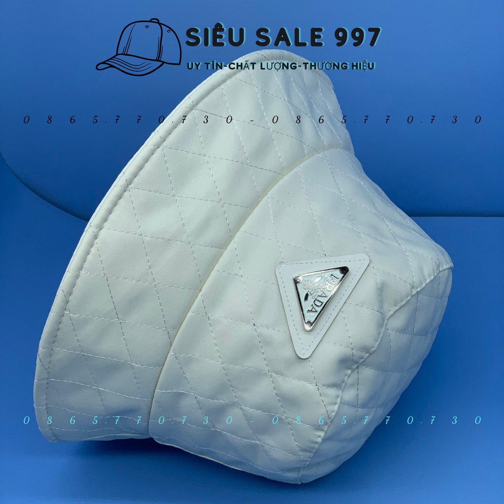 NÓN TAI BÈO FULL DA RỘNG VÀNH CAO CẤP LOGO BỜ RA ĐA SIÊU ĐẸP, NGẦU UNISEX FORM NAM NỮ