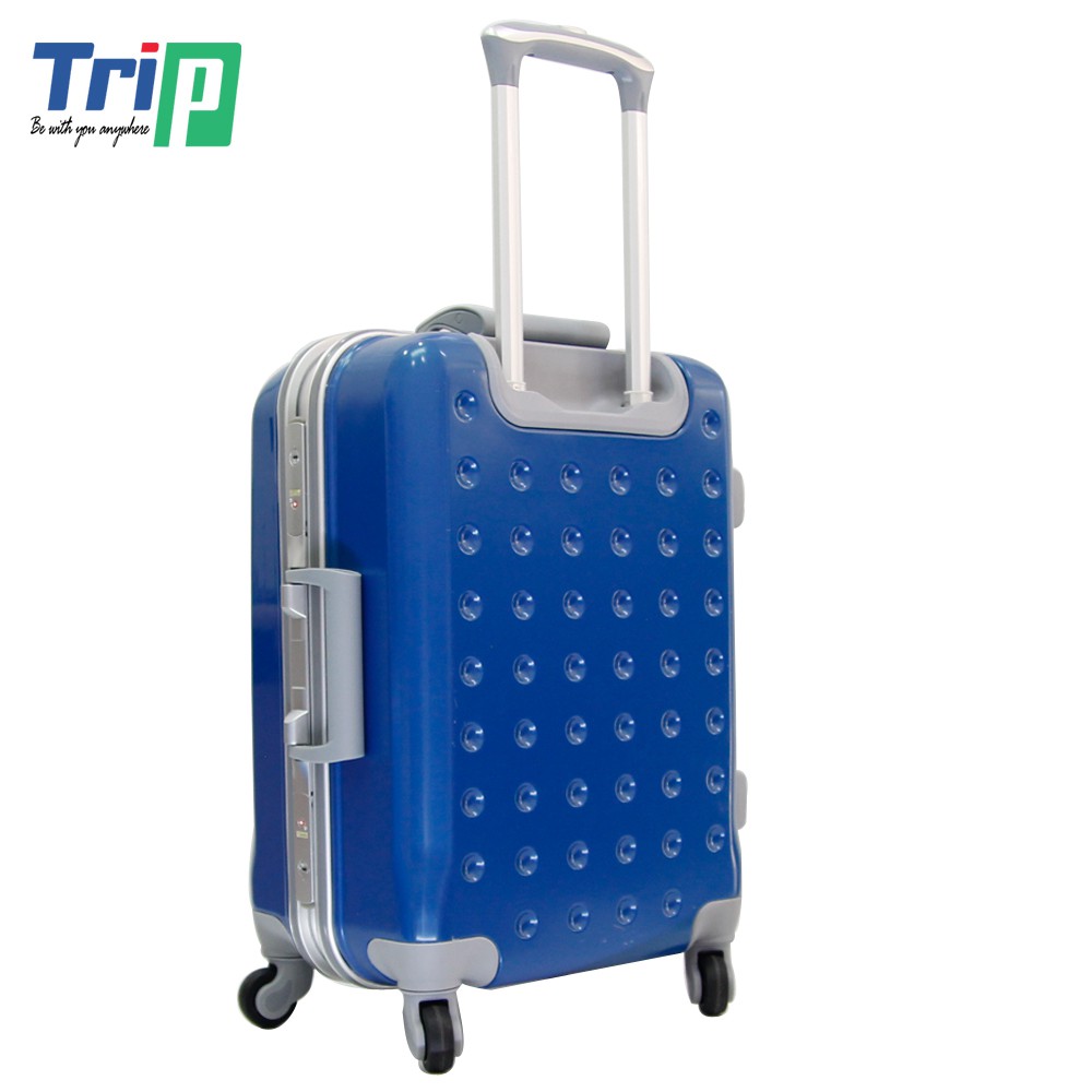 Bộ 2 Vali Chống Trộm Nắp Bật TRIP P813 - Size 50+60cm - Màu Xanh Dương