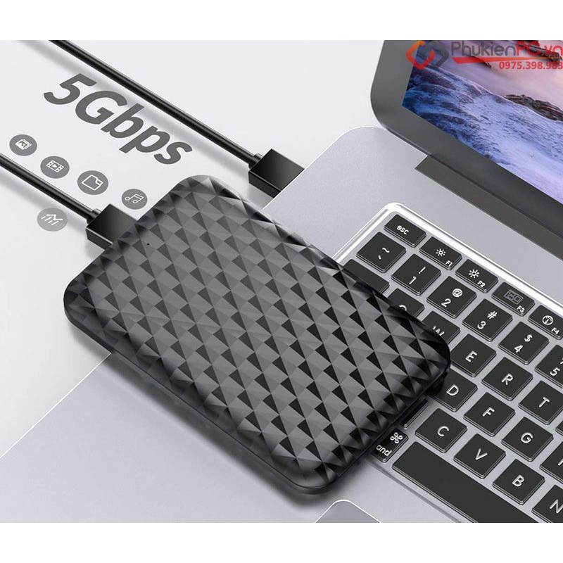 Hộp đựng ổ cứng Hdd Box ORICO 2.5&quot;, USB 3.0 chính hãng