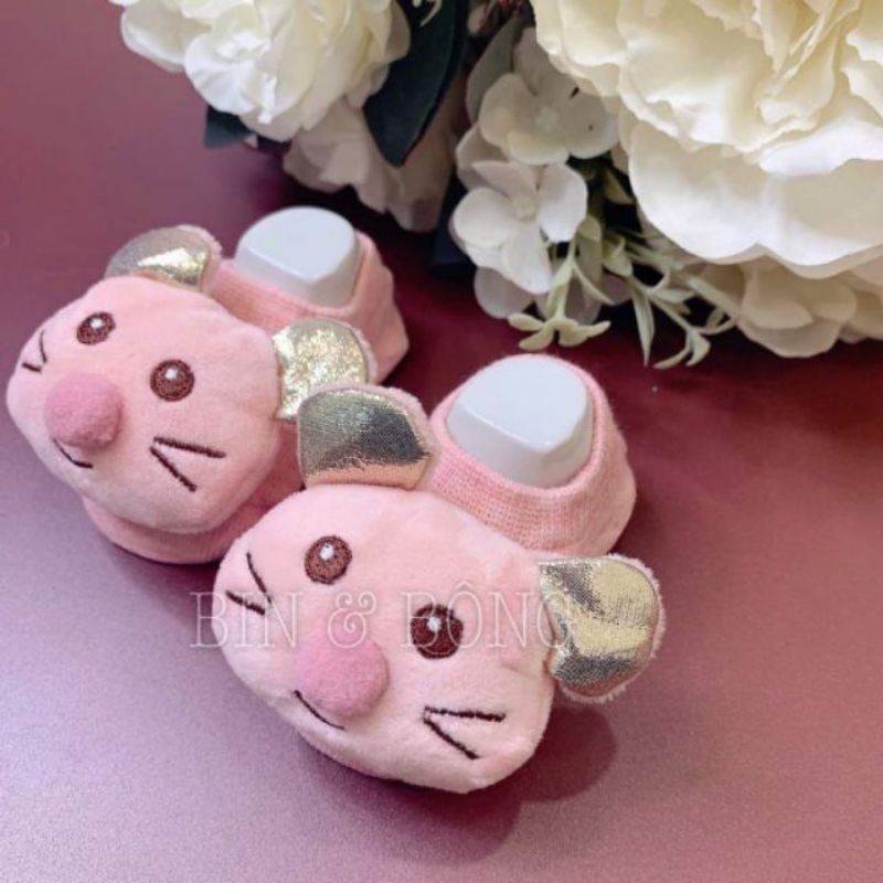 Tất Thú 3D Có Chống Trượt Cho Bé 0-12 Tháng