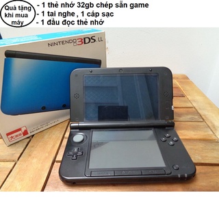 Hình ảnh Máy chơi game Nintendo 3DS/3DS LL - Giá tốt, tặng thẻ 32Gb - Bảo hành 3 tháng chính hãng
