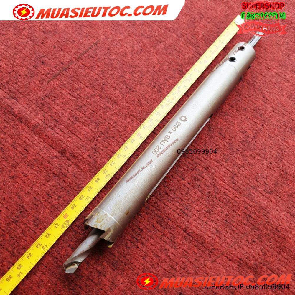 Mũi khoan rút lõi khoét tường gạch sâu Phi 30 x 200 mm không khoan bê tông, không khoan chế búa