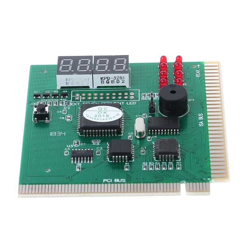 Bo Mạch Chủ Chẩn Đoán 4Digit PC Computer Kèm Thẻ Chính Kiểm Tra PCI ISA