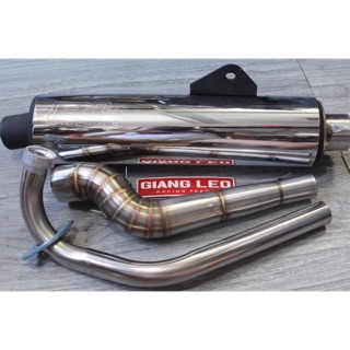 Pô cbr luôn cổ 2 khúc 304 gắn mọi dòng xe