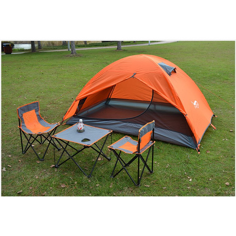 Bộ Bàn Ghế Dã Ngoại Desert Fox, Cắm Trại, Picnic , đi du lịch - Gồm 1 bàn 2 ghế cao cấp