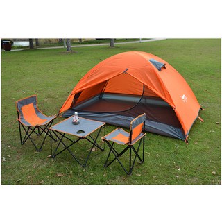 Bộ Bàn Ghế Dã Ngoại Desert Fox, Cắm Trại, Picnic , đi du lịch - Gồm 1 bàn 2 ghế cao cấp