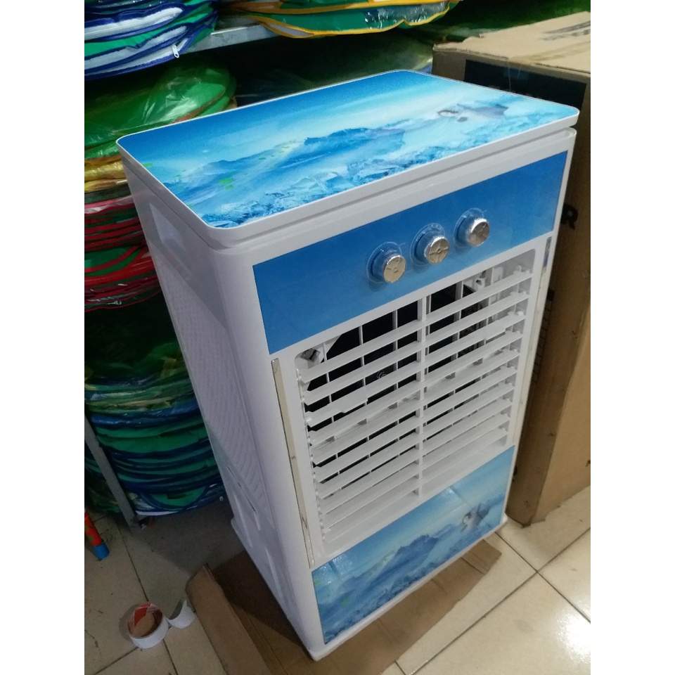 SIÊU RẺ VÀO HÈ - (50-70m2) Quạt điều hòa không khí AKYO Inverter Model AK-8000, Made in Thái Lan