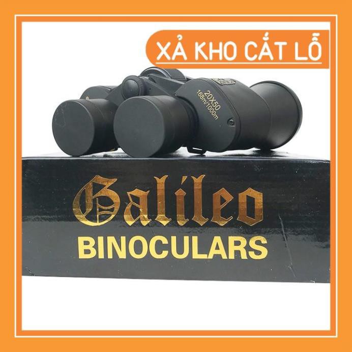 Ống nhòm 2 mắt siêu xa, Ống Nhòm Du Lịch 2 Mắt Chuyên Dụng  Galileo 20x50 Góc Nhìn Rộng Hàng Nhập Khẩu nguyên bộ