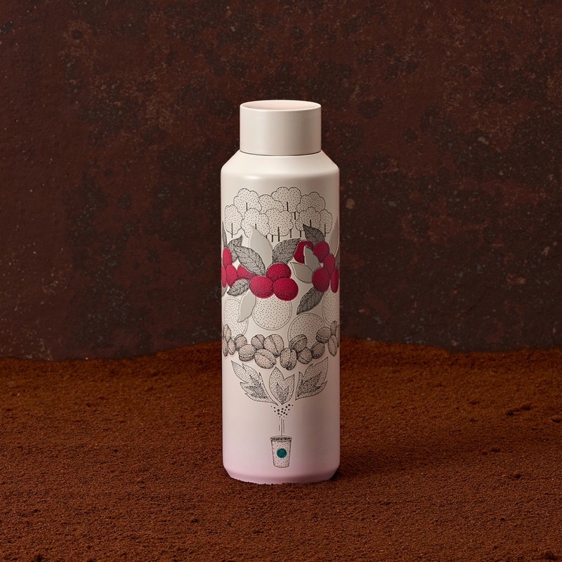 Bình Starbucks 20Oz (591 ml) Stainless Steel Farm To Cup