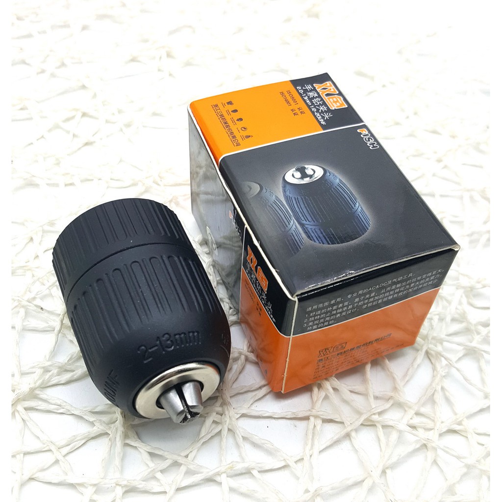 Đầu Khoan Đầu Kẹp Mũi Khoan Tự Động 10Li 13Li
