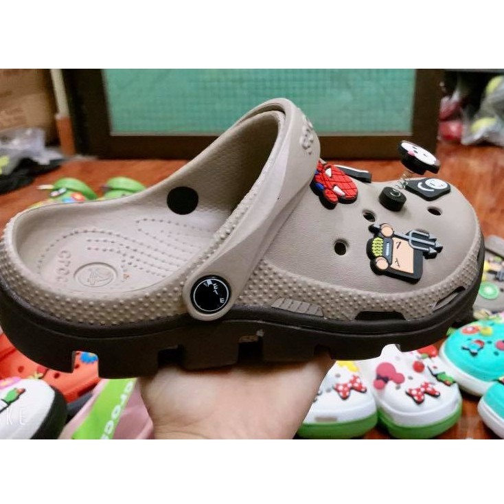 Dép sục cross thời trang nam nữ + Tặng kèm 10 jib | BigBuy360 - bigbuy360.vn