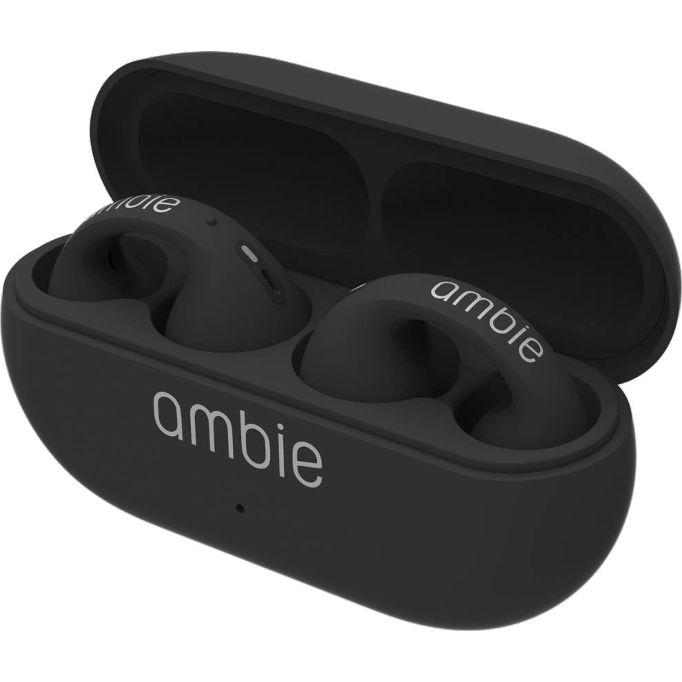 Tai nghe bluetooth truyền âm qua xương kiểu khuyên tai Ambie Nhật Bản