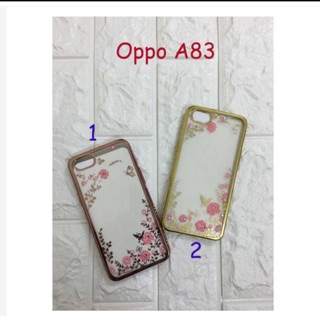 Ốp lưng silicon dẻo đính đá cho oppo A83