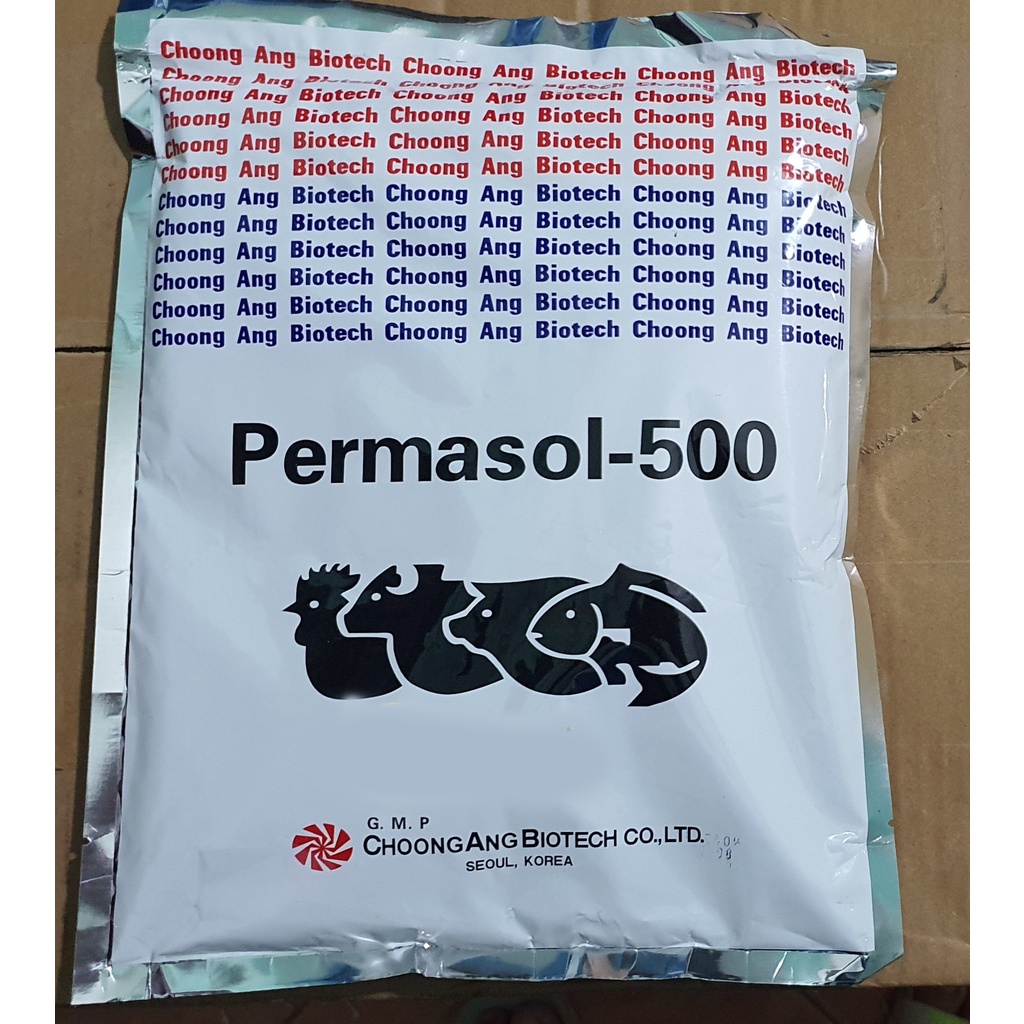 Permasol-500 dạng hạt (Hỗn hợp vitamin, amino acid và khoáng chất) 1kg/gói