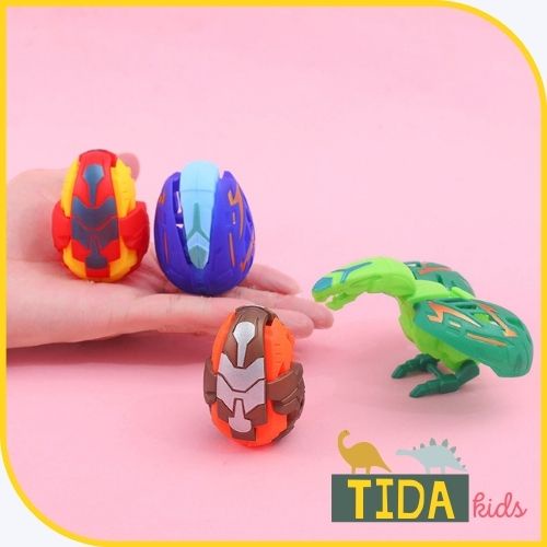 Đồ Chơi Trứng Biến Hình Khủng Long ⚡ HOT TREND ⚡ Giúp Bé Phát Triển Trí Tưởng Tượng Và Sáng Tạo, Đồ Chơi TiDa Kids Shop