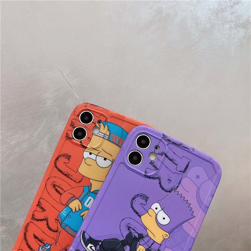 Ốp lưng iphone imd Simpson cá tính 5/5s/6/6plus/6s/6splus/7/7plus/8/8plus/x/xr/xs/11/12/pro/max/plus/promax -Awifi V4-12 | BigBuy360 - bigbuy360.vn